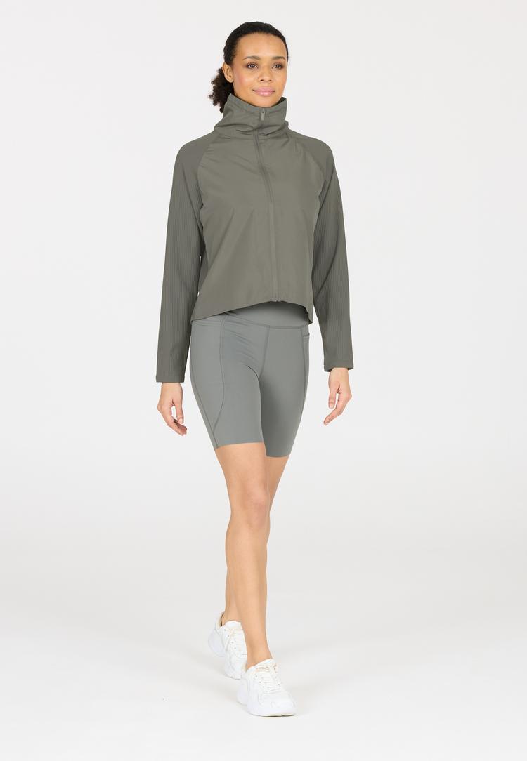 Athlecia Athlecia Aiana Funktionsjacke Damen - 1013 Gunmetal - 1 | SportScheck