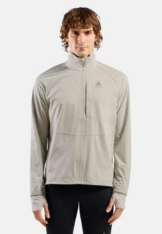 Rückansicht von Odlo ZEROWEIGHT PRO WARM Laufjacke Herren silver cloud(10697)