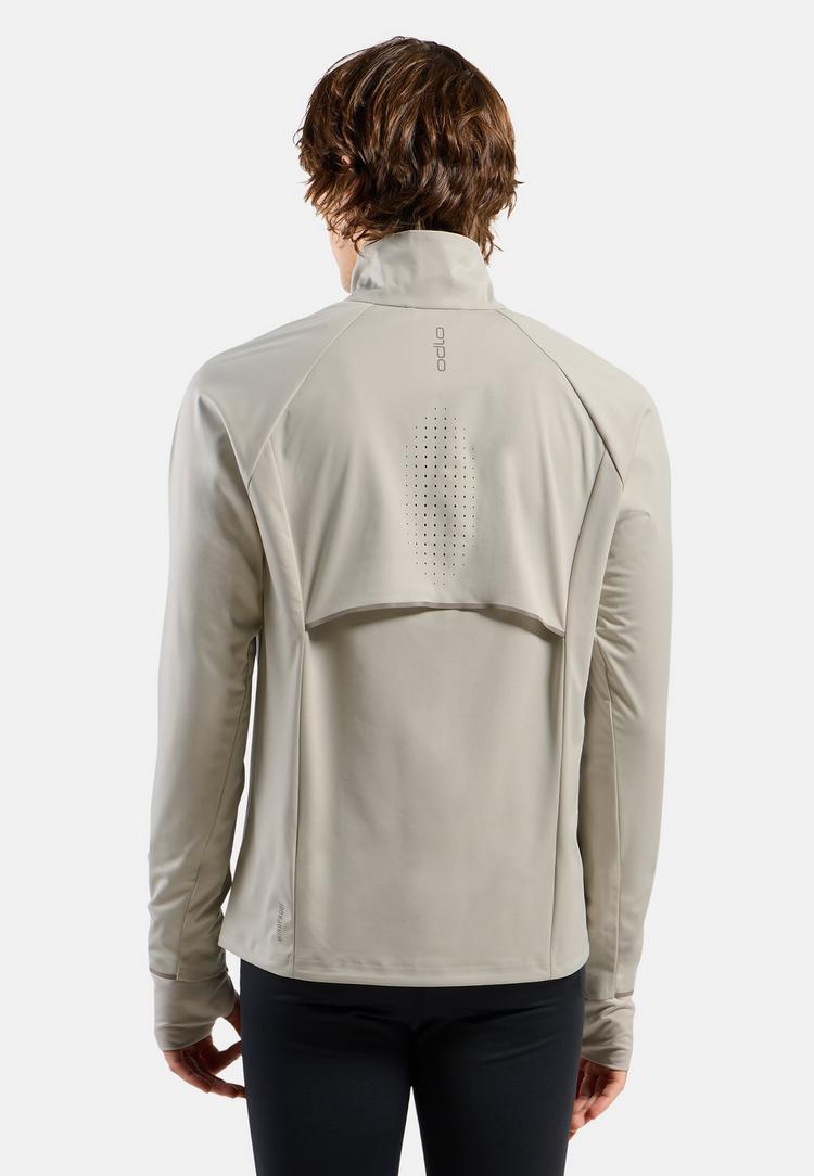 Odlo Odlo ZEROWEIGHT PRO WARM Laufjacke Herren - silver cloud(10697) - 1 | SportScheck