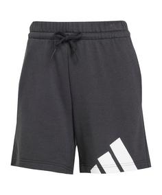 adidas Essentials Big Logo Short Damen Fußballshorts Damen schwarzweiss