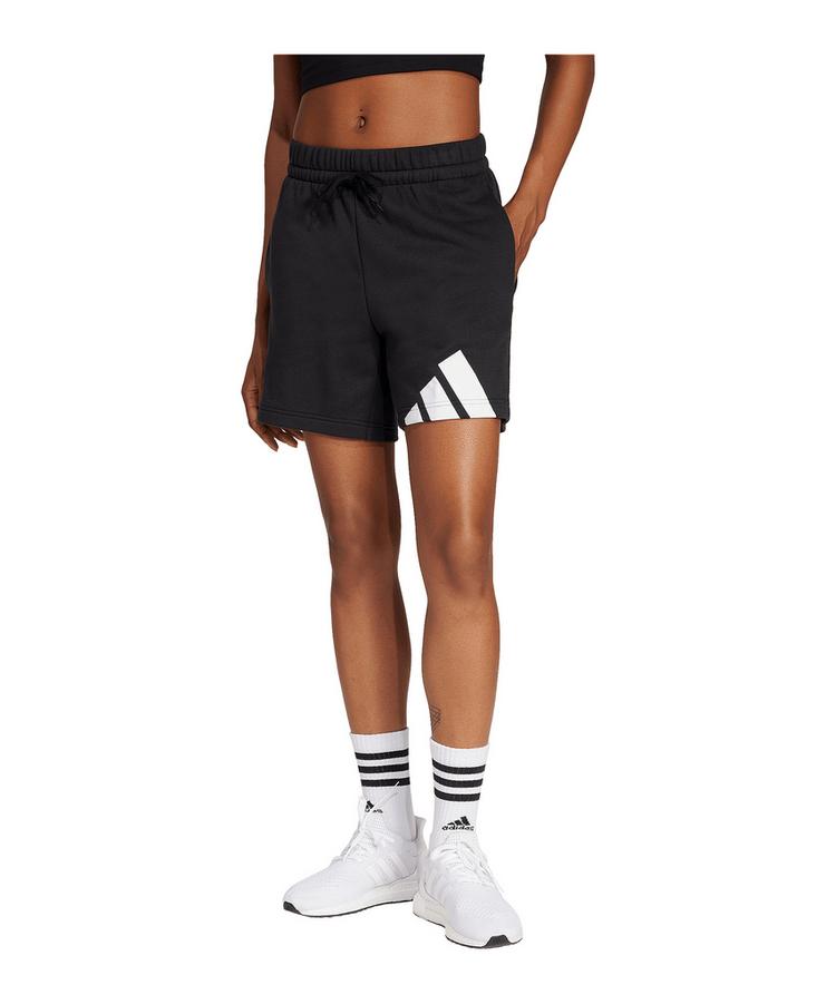 adidas adidas Essentials Big Logo Short Damen Fu&szlig;ballshorts Damen - schwarzweiss - 0 | SportScheck