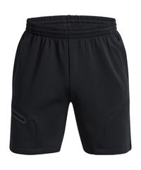 Under Armour Unstoppable Fleece Short Wei&szlig; Laufshorts Herren - schwarz