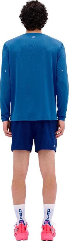 Rückansicht von CEP Run Shirt Long Funktionsshirt Herren blue