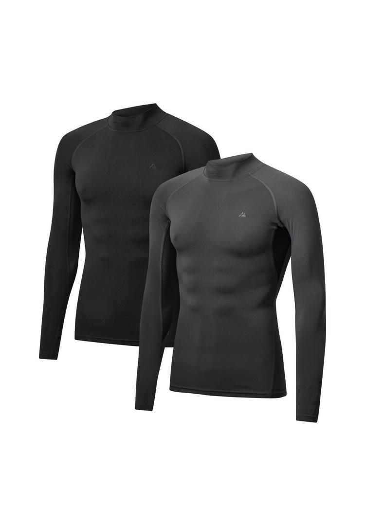 DANISH ENDURANCE DANISH ENDURANCE Compression LS Funktionsshirt Herren - black grey - 0 | SportScheck