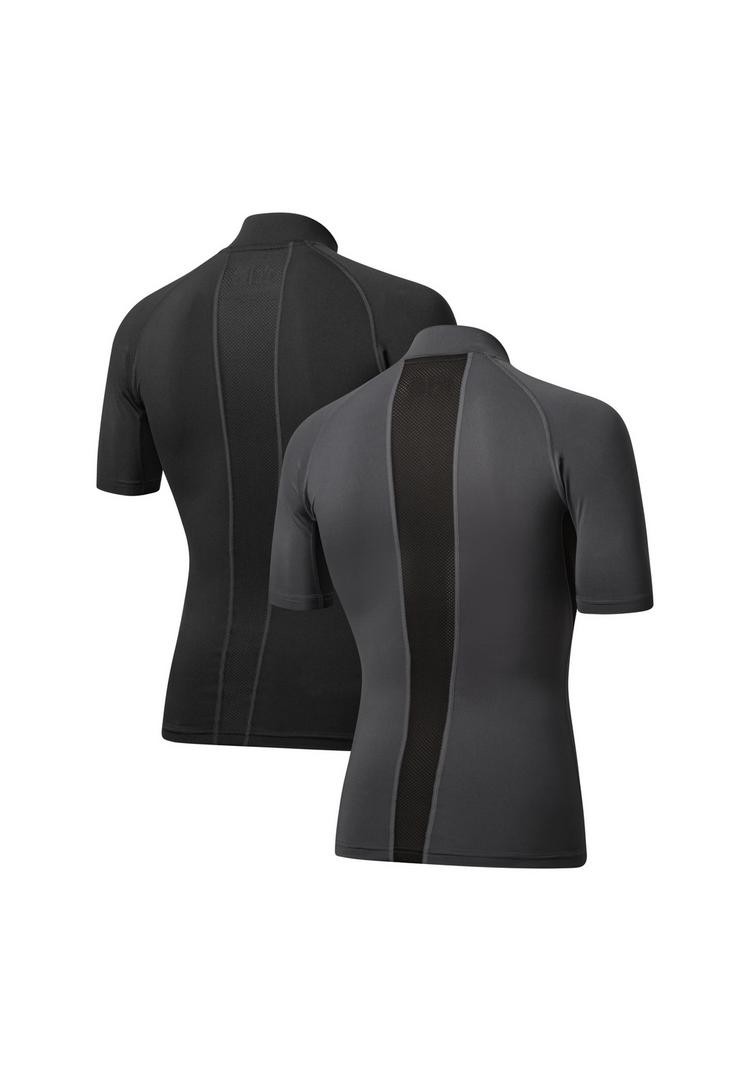 DANISH ENDURANCE DANISH ENDURANCE Compression SS Kompressionstop Herren - black grey - 0 | SportScheck