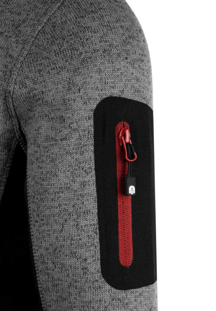 normani Outdoor Sports normani Outdoor Sports Wapusk Strickjacke Herren - Grau - 0 | SportScheck