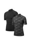 DANISH ENDURANCE Compression SS Kompressionstop Herren - black_grey camo
