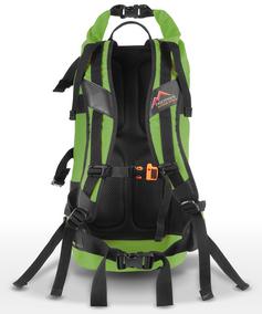 Rückansicht von normani Outdoor Sports Rucksack Water Block Daypack Grün