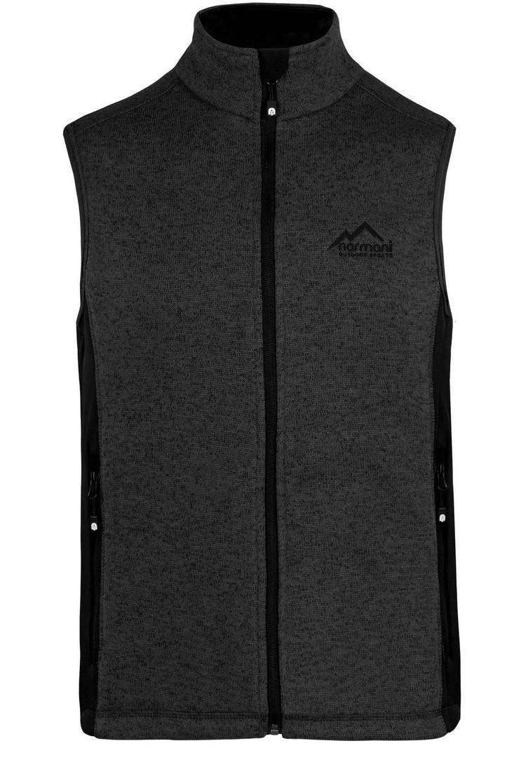 normani Outdoor Sports normani Outdoor Sports Shamattawa Fleeceweste Herren - Anthrazit - 0 | SportScheck