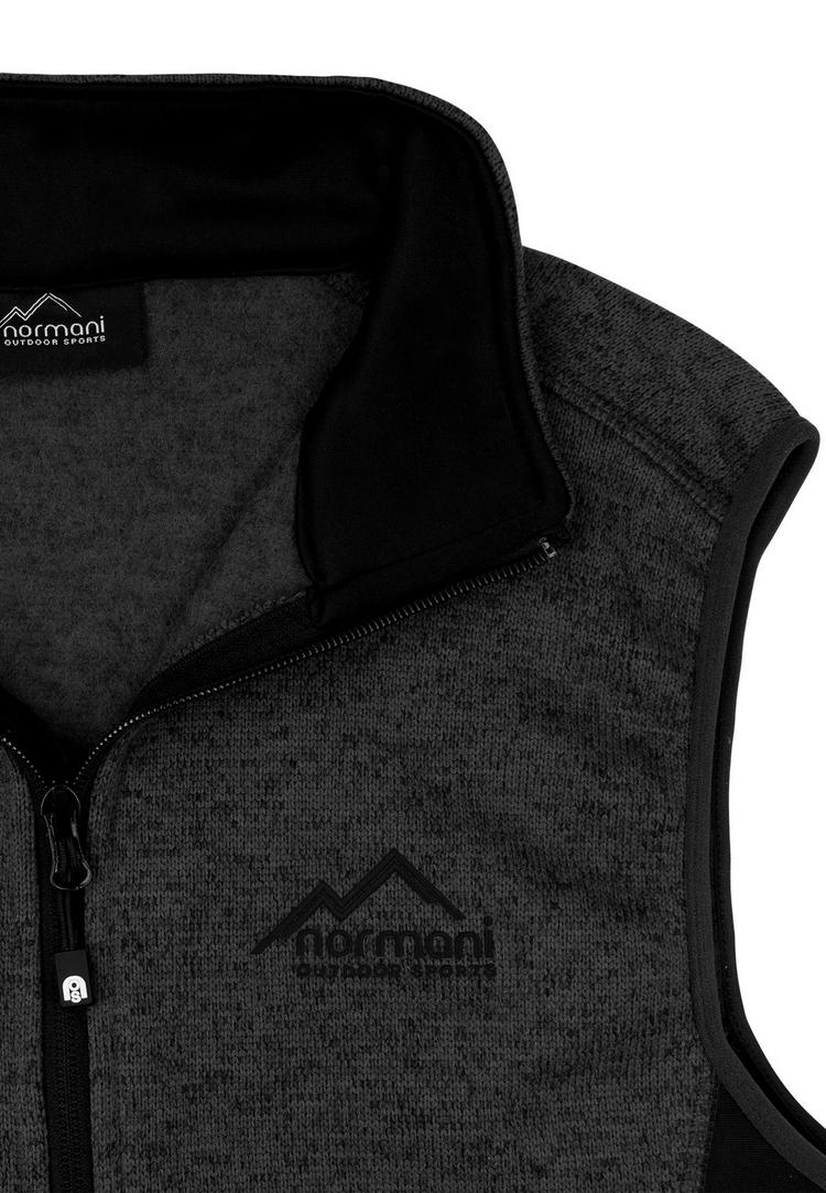 normani Outdoor Sports normani Outdoor Sports Shamattawa Fleeceweste Herren - Anthrazit - 0 | SportScheck