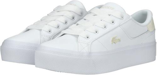 Rückansicht von Lacoste Sneaker Sneaker Damen Weiß