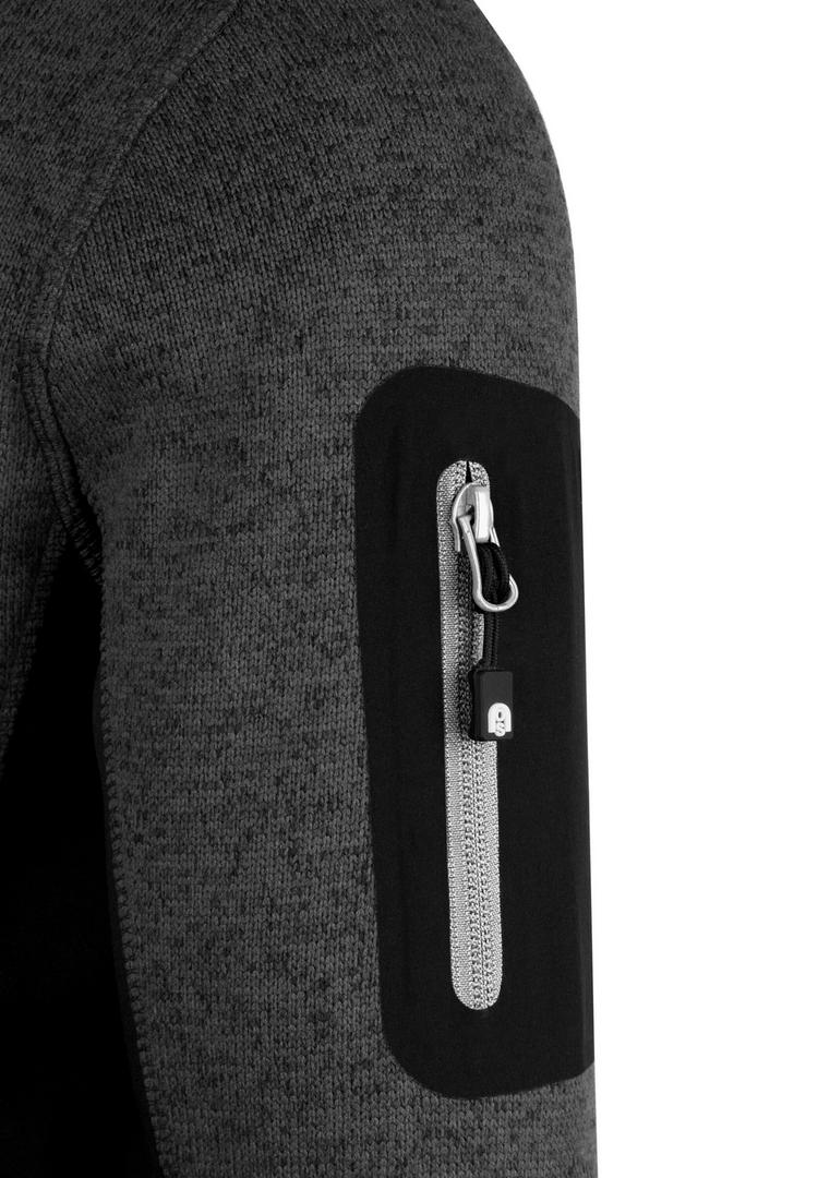 normani Outdoor Sports normani Outdoor Sports Wapusk Strickjacke Herren - Anthrazit - 0 | SportScheck