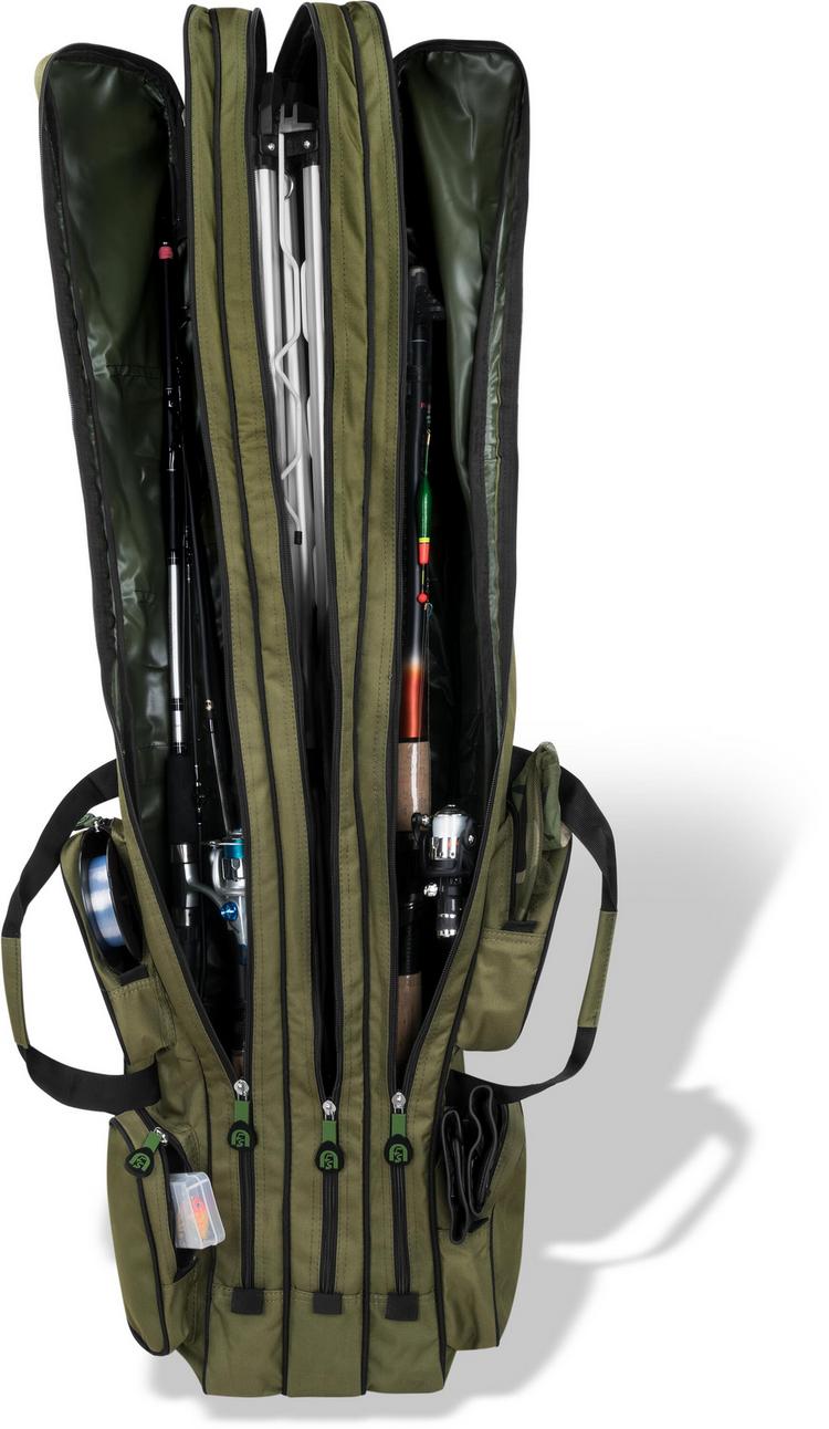 normani Outdoor Sports normani Outdoor Sports RodBox Triple Tragetasche - Oliv - 4 | SportScheck