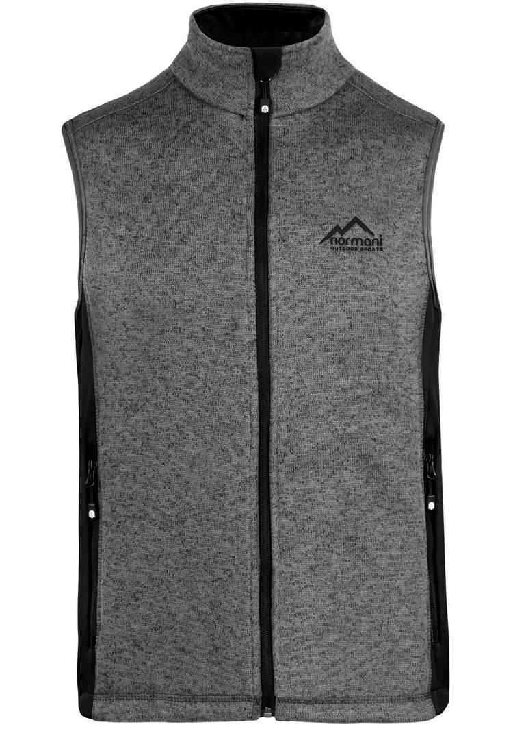 normani Outdoor Sports normani Outdoor Sports Shamattawa Fleeceweste Herren - Grau - 0 | SportScheck