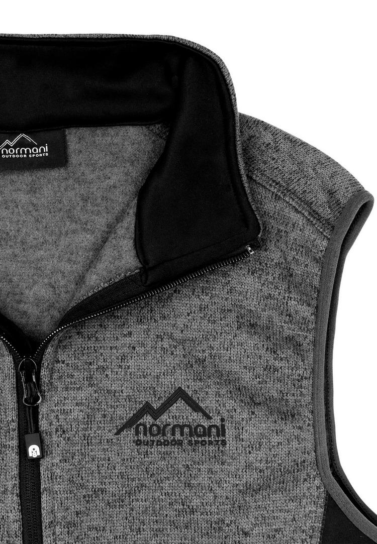 normani Outdoor Sports normani Outdoor Sports Shamattawa Fleeceweste Herren - Grau - 0 | SportScheck