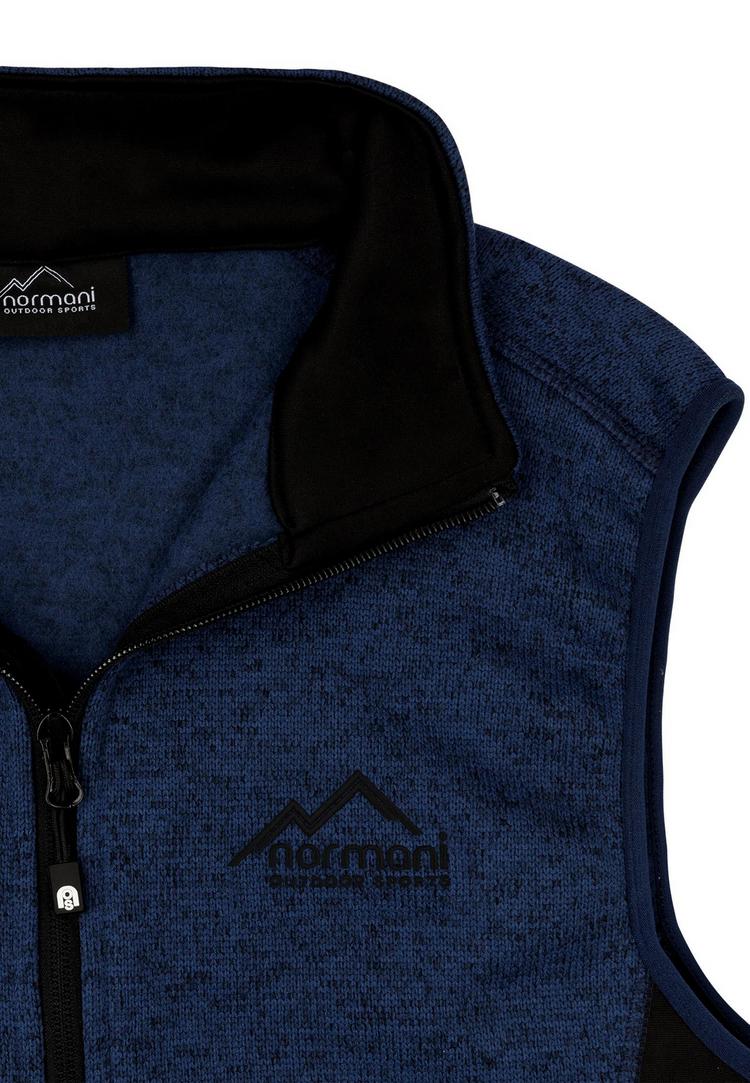 normani Outdoor Sports normani Outdoor Sports Shamattawa Fleeceweste Herren - Navy - 0 | SportScheck
