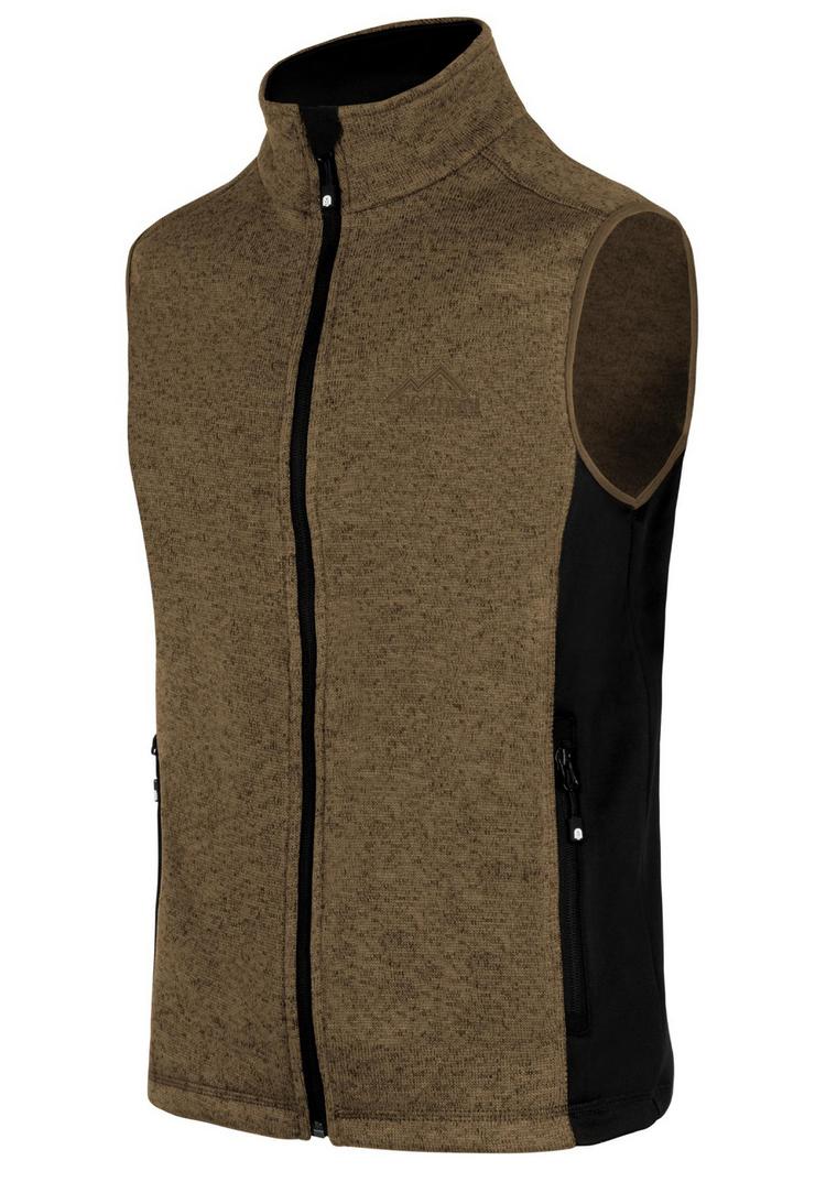 normani Outdoor Sports normani Outdoor Sports Shamattawa Fleeceweste Herren - Beige - 3 | SportScheck