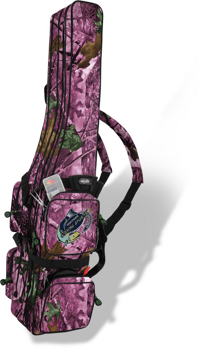normani Outdoor Sports normani Outdoor Sports RodBox Triple Tragetasche - Hunting Camo Pink - 0 | SportScheck