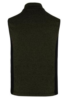 Rückansicht von normani Outdoor Sports Shamattawa Fleeceweste Herren Oliv