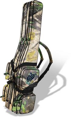 normani Outdoor Sports RodBox Triple Tragetasche Green-Camo