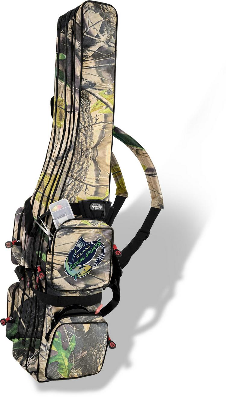 normani Outdoor Sports normani Outdoor Sports RodBox Triple Tragetasche - Green-Camo - 0 | SportScheck