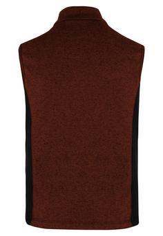 Rückansicht von normani Outdoor Sports Shamattawa Fleeceweste Herren Rot