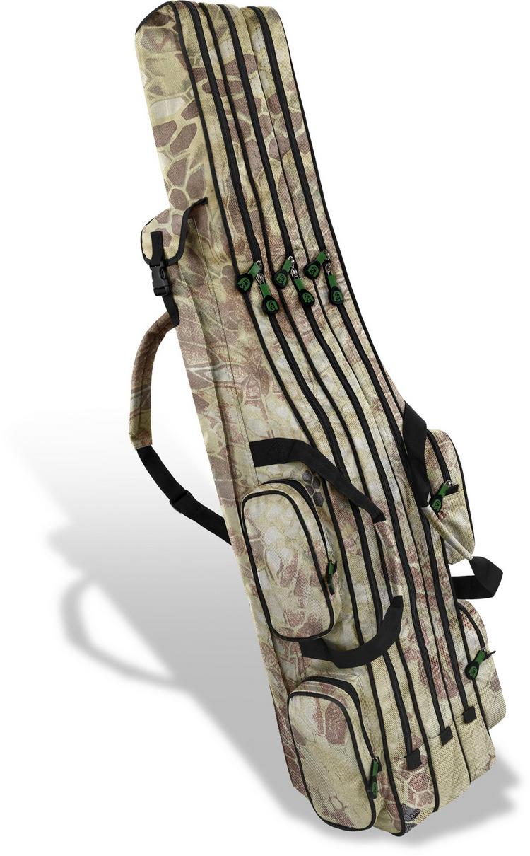 normani Outdoor Sports normani Outdoor Sports RodBox Triple Tragetasche - Waldtarn - 0 | SportScheck