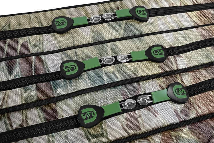 normani Outdoor Sports normani Outdoor Sports RodBox Triple Tragetasche - Waldtarn - 3 | SportScheck