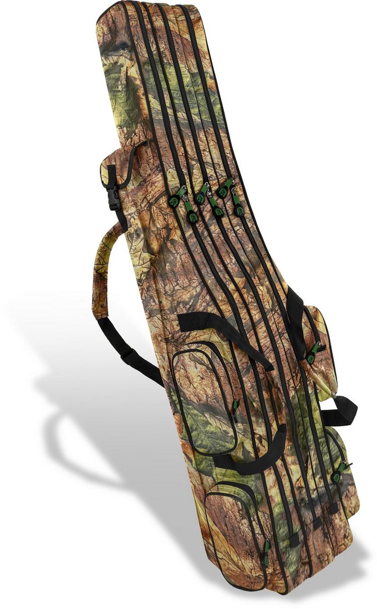 normani Outdoor Sports normani Outdoor Sports RodBox Triple Tragetasche - Herbst-Waldtarn - 0 | SportScheck