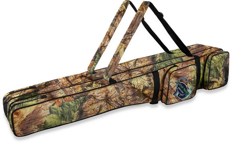 normani Outdoor Sports normani Outdoor Sports RodBox Triple Tragetasche - Herbst-Waldtarn - 1 | SportScheck