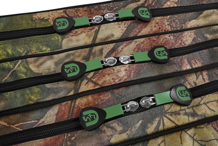 normani Outdoor Sports normani Outdoor Sports RodBox Triple Tragetasche - Herbst-Waldtarn - 3 | SportScheck