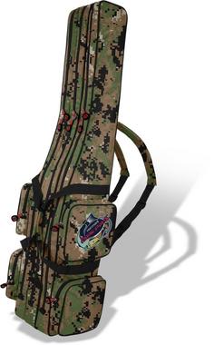 normani Outdoor Sports RodBox Triple Tragetasche Digital Woodland