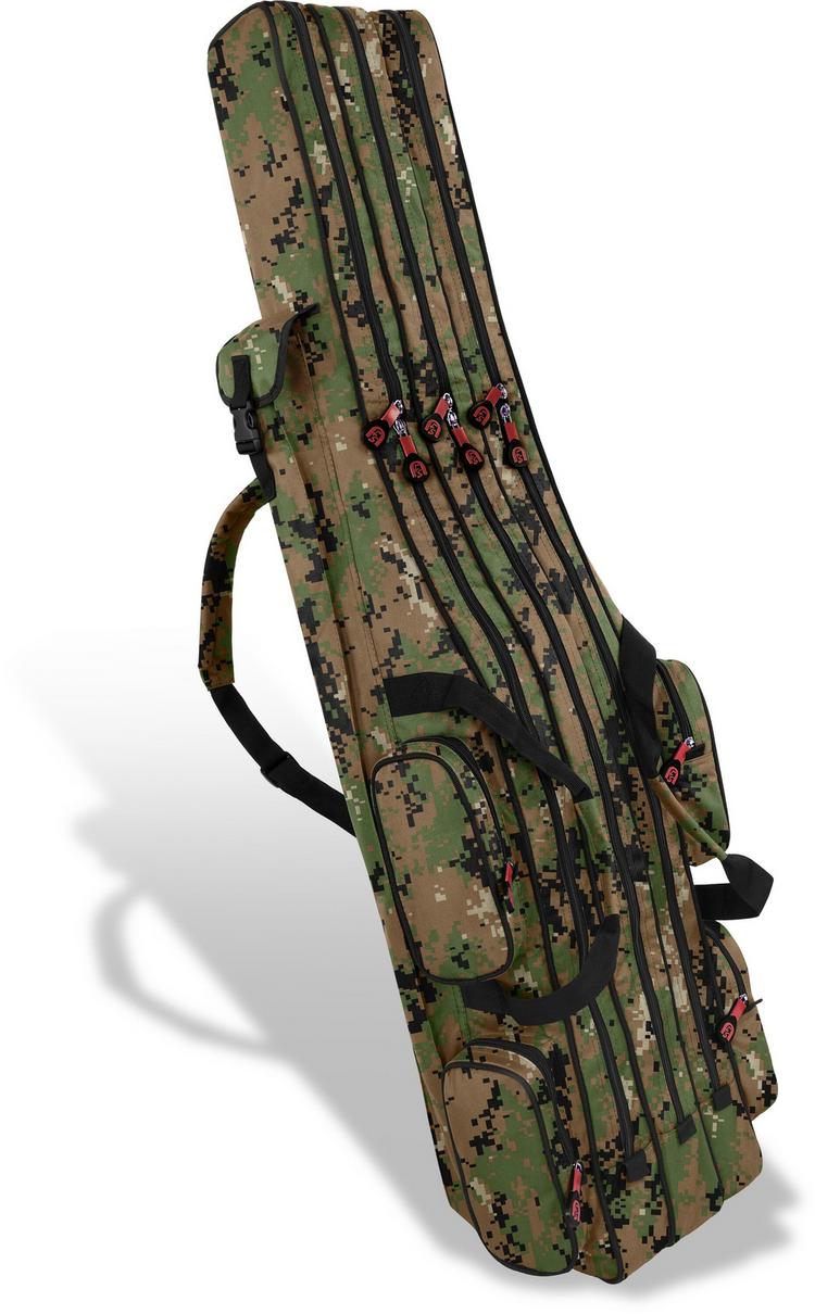 normani Outdoor Sports normani Outdoor Sports RodBox Triple Tragetasche - Digital Woodland - 0 | SportScheck