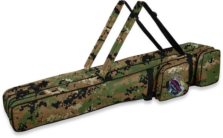 normani Outdoor Sports normani Outdoor Sports RodBox Triple Tragetasche - Digital Woodland - 1 | SportScheck