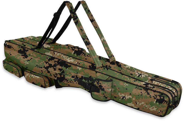 normani Outdoor Sports normani Outdoor Sports RodBox Triple Tragetasche - Digital Woodland - 2 | SportScheck