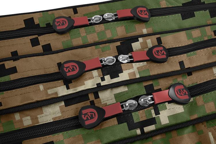 normani Outdoor Sports normani Outdoor Sports RodBox Triple Tragetasche - Digital Woodland - 3 | SportScheck