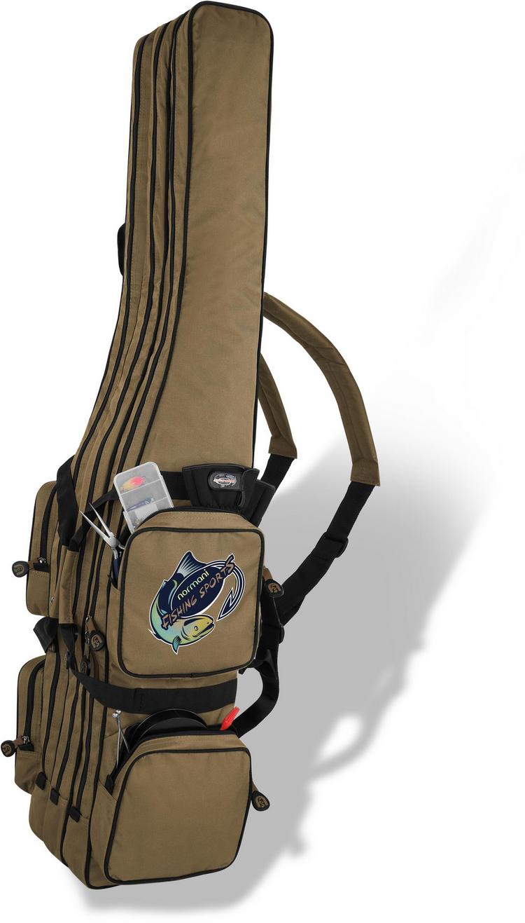 normani Outdoor Sports normani Outdoor Sports RodBox Triple Tragetasche - Coyote - 0 | SportScheck
