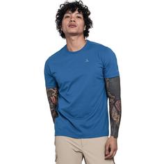 Rückansicht von Schöffel T Shirt Hohberg M Funktionsshirt Herren 8405 blau