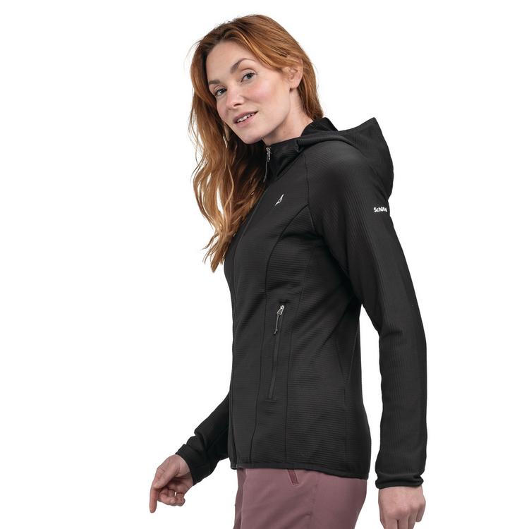 Sch&ouml;ffel Sch&ouml;ffel Fleece Hoody Style Cascata WMS Fleecejacke Damen - black - 2 | SportScheck