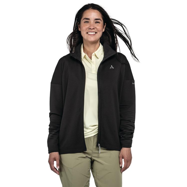 Sch&ouml;ffel Sch&ouml;ffel CIRC Fleece Jk Style Smue WMS Fleecejacke Damen - black - 0 | SportScheck