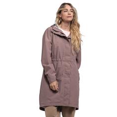 Rückansicht von Schöffel Urban Coat Style Bohorok WMS Funktionsmantel Damen 3905 lila