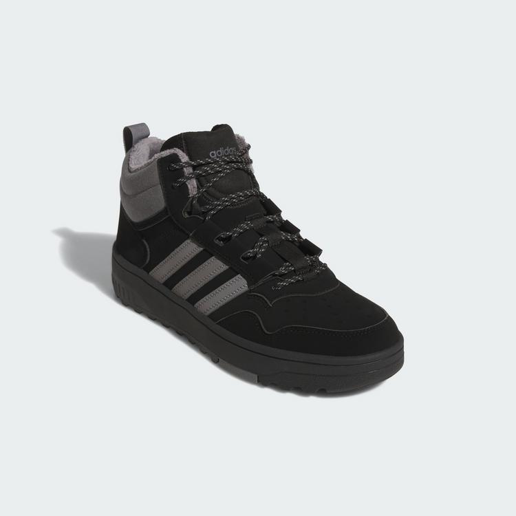 adidas adidas Hoops 4.0 Mid Schuh Sneaker Herren - Core Black / Grey Four / Core Black - 3 | SportScheck