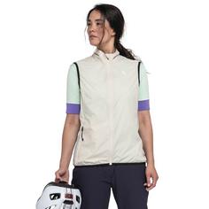 Rückansicht von Schöffel Bike Vest Style Cannobio WMS Fahrradweste Damen 9040 natur