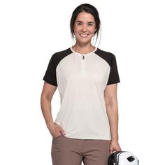 Rückansicht von Schöffel Bike CIRC Shirt Style Wetluga WMS Fahrradtrikot Damen 9040 natur