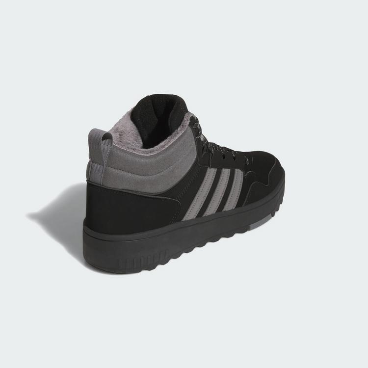 adidas adidas Hoops 4.0 Mid Schuh Sneaker Herren - Core Black / Grey Four / Core Black - 4 | SportScheck