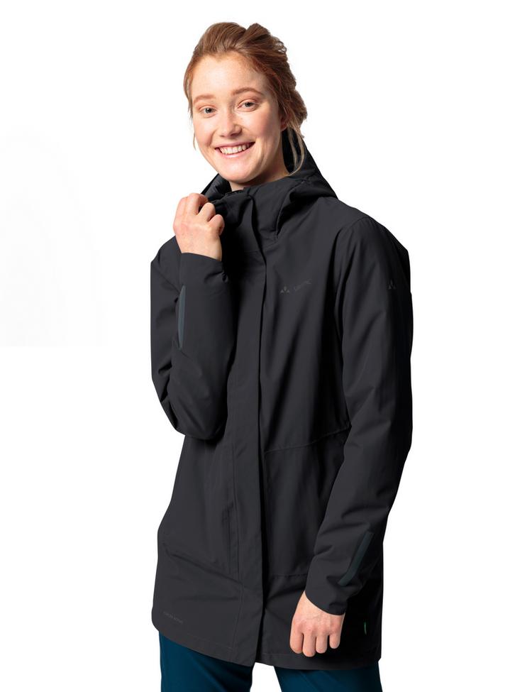 VAUDE VAUDE Women's Cyclist Padded Parka II Outdoorjacke Damen - black - 0 | SportScheck