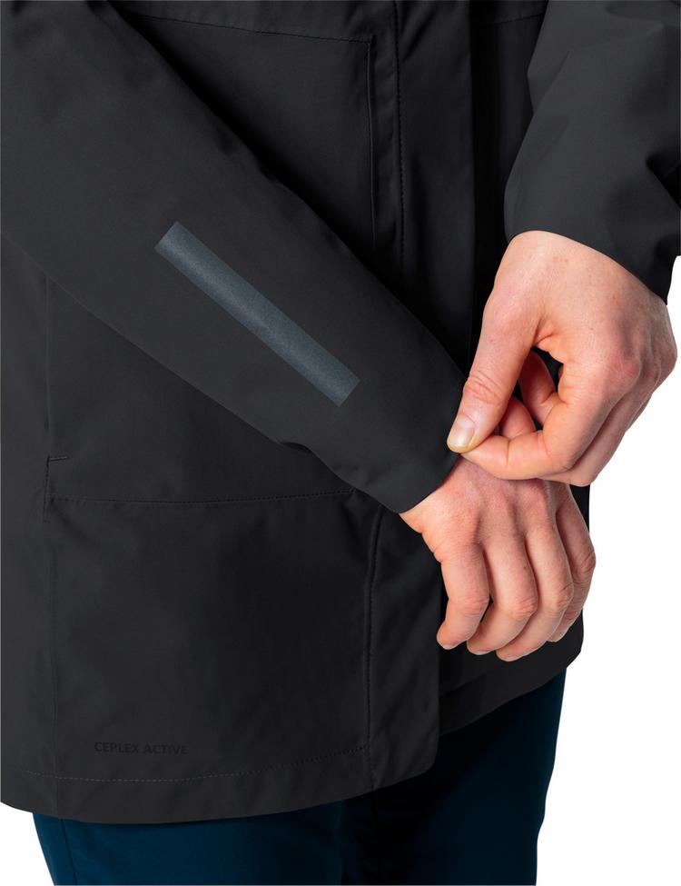 VAUDE VAUDE Women's Cyclist Padded Parka II Outdoorjacke Damen - black - 1 | SportScheck