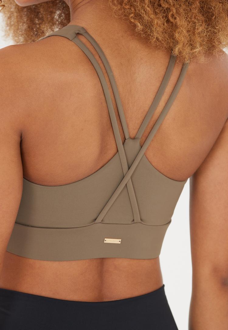 Athlecia Athlecia Dilraba BH Damen - 3107 Walnut - 1 | SportScheck