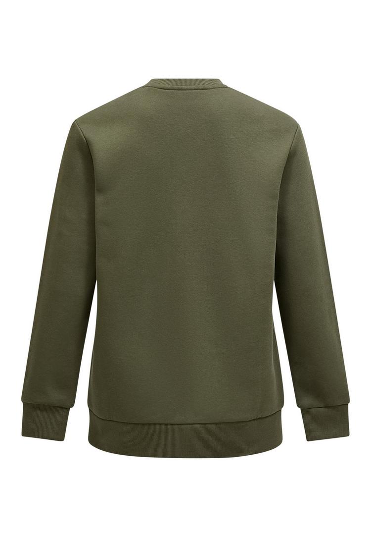 Peak Performance Peak Performance M Original Small Logo Crew Sweatshirt Herren - olive - 1 | SportScheck