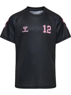 hummel Funktionsshirt Kinder BLACK/BRIDAL ROSE